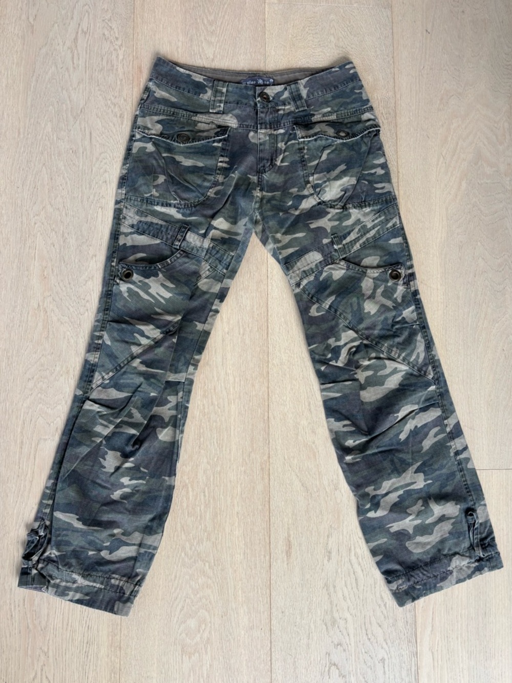 y2k Camo Cargo Pants